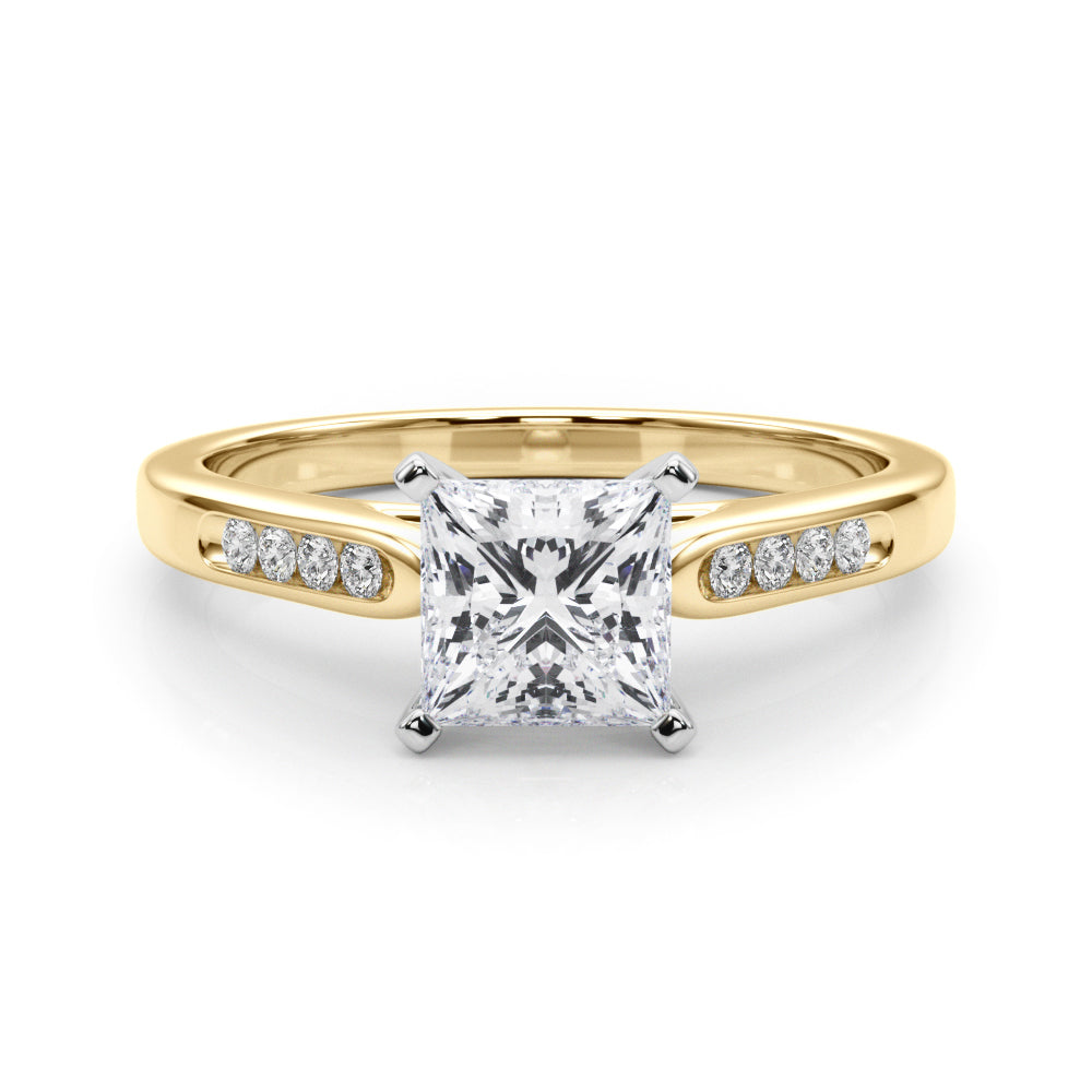 Princess Cut Lab-Created Diamond Single Row Engagement Ring (1.08 ct. tw.)