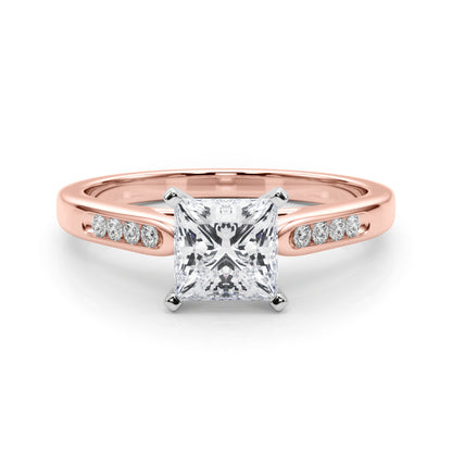 Princess Cut Lab-Created Diamond Single Row Engagement Ring (1.08 ct. tw.)