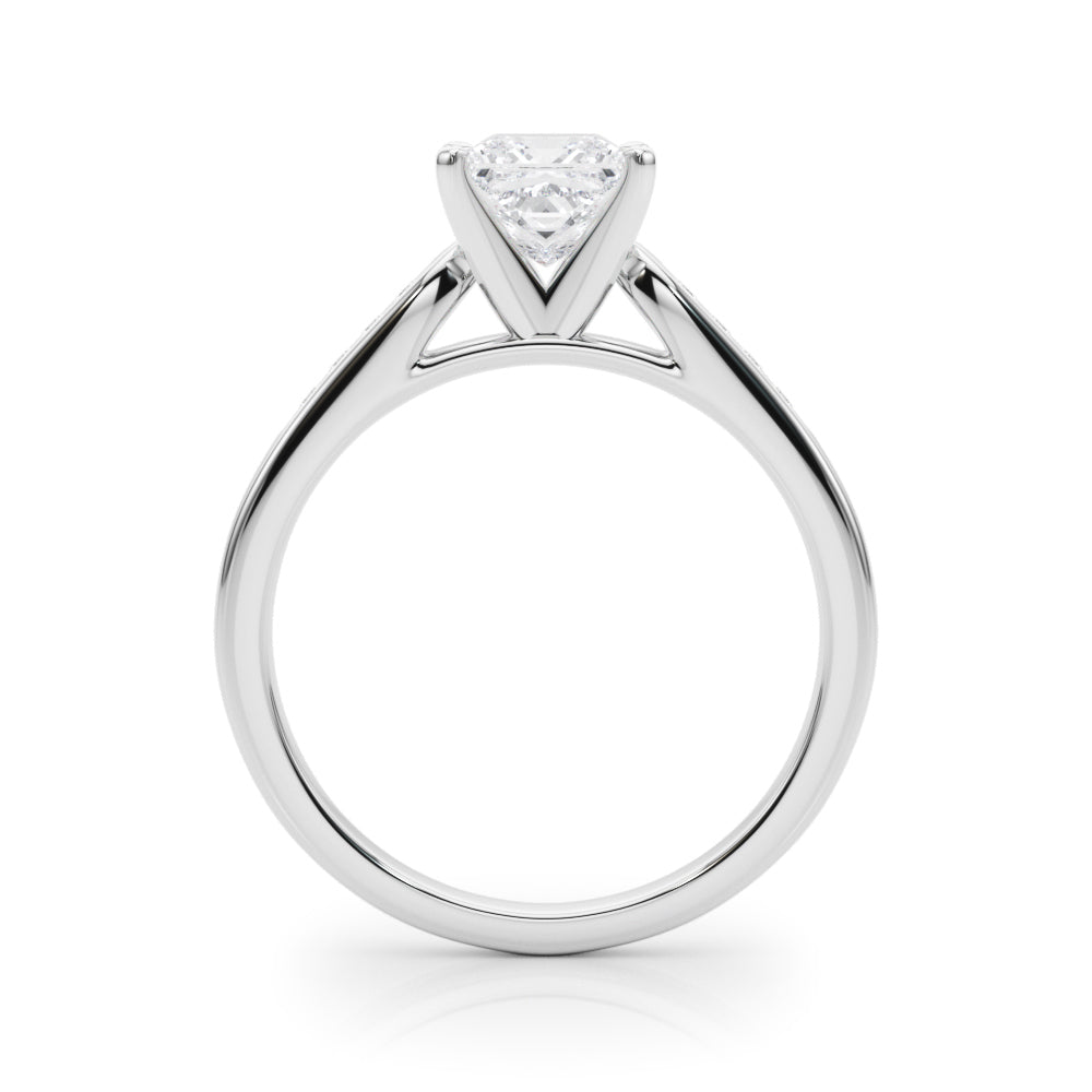 Princess Cut Lab-Created Diamond Single Row Engagement Ring (1.08 ct. tw.)