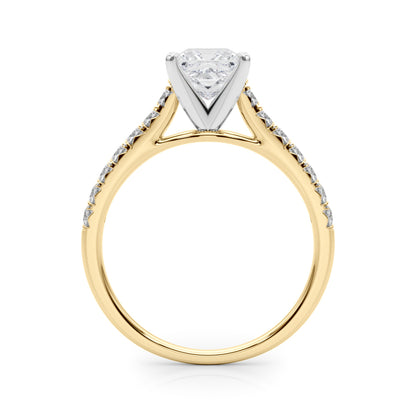 Princess Cut Lab-Created Diamond Single Row Engagement Ring (1.35 ct. tw.)