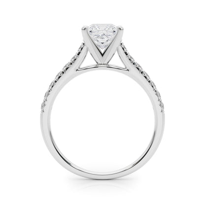 Princess Cut Lab-Created Diamond Single Row Engagement Ring (1.35 ct. tw.)