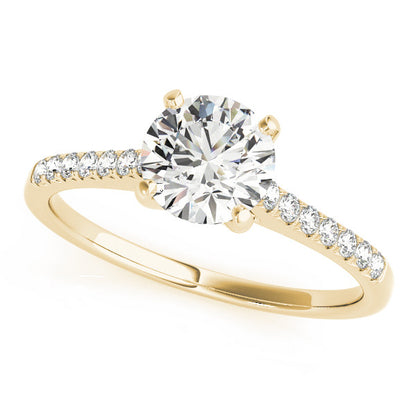 Lab-Created Diamond Single Row Engagement Ring (1.10 ct. tw.)