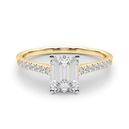 Lab-Created Diamond Single Row Engagement Ring (1.10 ct.)