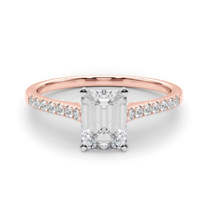 Lab-Created Diamond Single Row Engagement Ring (1.10 ct.)