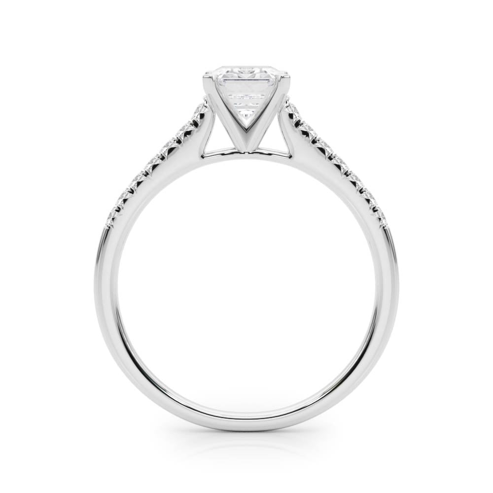 Lab-Created Diamond Single Row Engagement Ring (1.10 ct.)