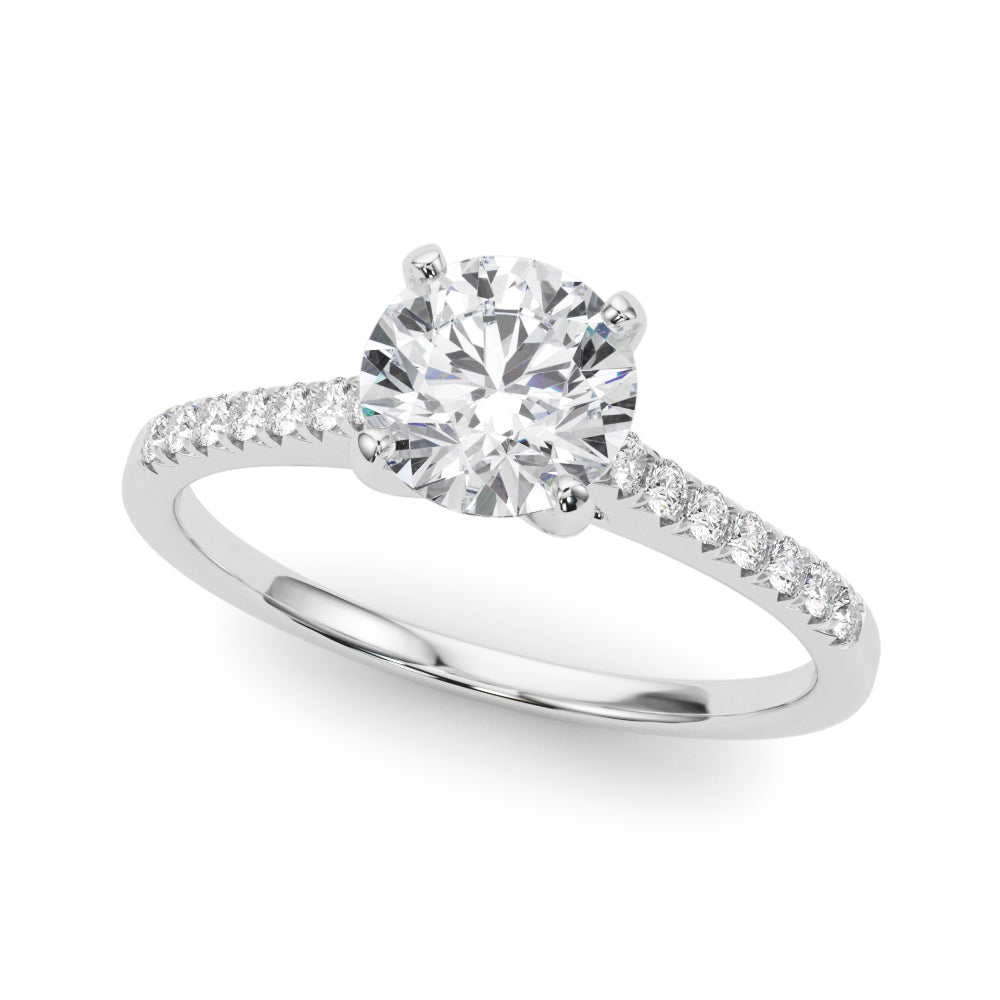 Lab-Created Diamond Single Row Engagement Ring (1.10 ct. tw.)