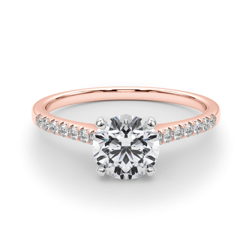 Lab-Created Diamond Single Row Engagement Ring (1.10 ct. tw.)