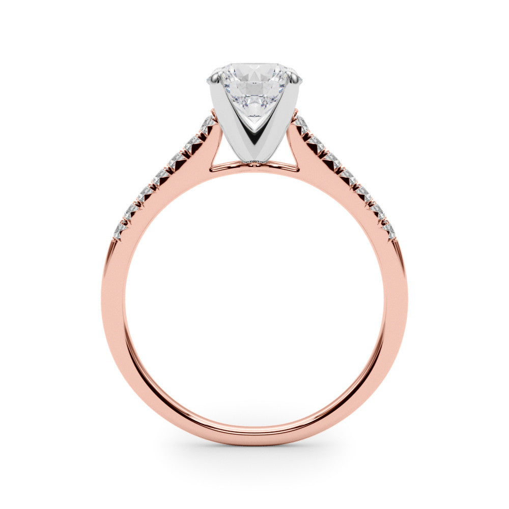 Lab-Created Diamond Single Row Engagement Ring (1.10 ct. tw.)