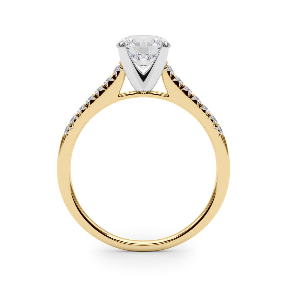 Lab-Created Diamond Single Row Engagement Ring (1.10 ct. tw.)