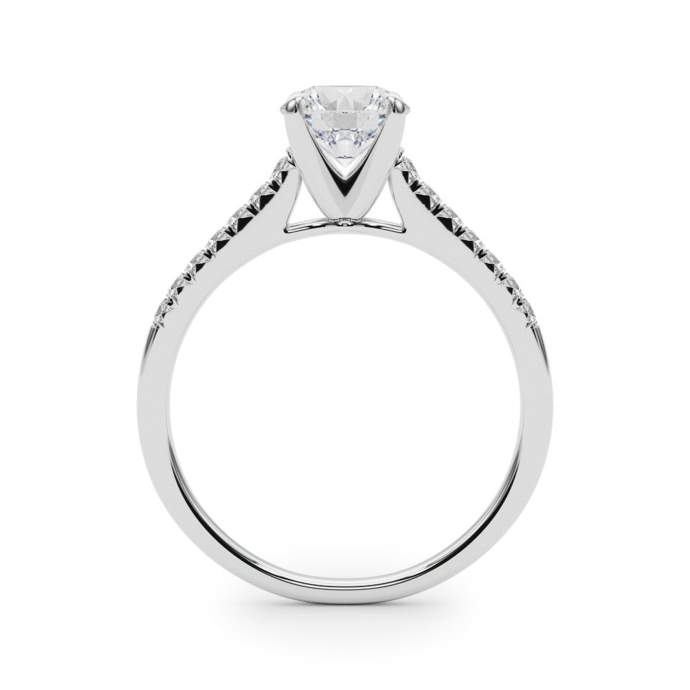 Lab-Created Diamond Single Row Engagement Ring (1.10 ct. tw.)