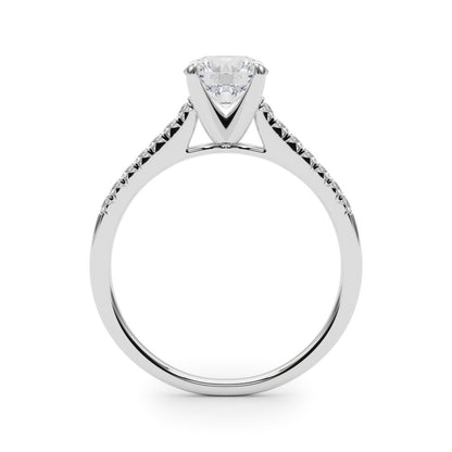 Lab-Created Diamond Single Row Engagement Ring (1.10 ct. tw.)