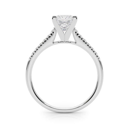 Princess Cut Lab-Created Diamond Single Row Engagement Ring (1.10 ct. tw.)