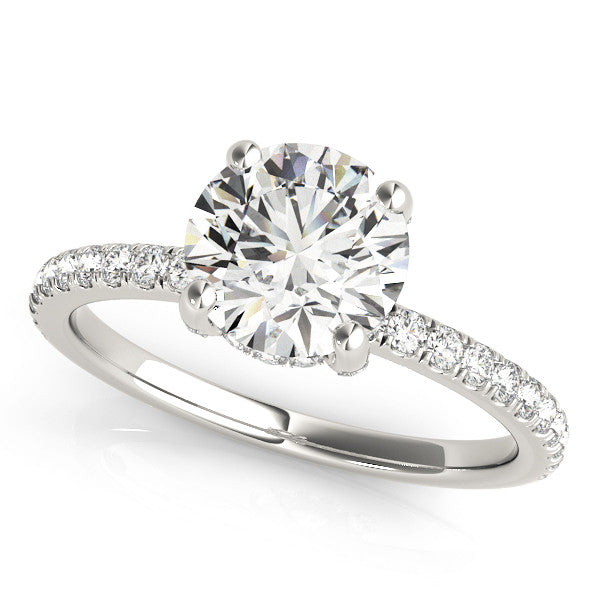 Amelia Lab-Created Diamond Hidden Halo Engagement Ring (1.25 ct. tw.)