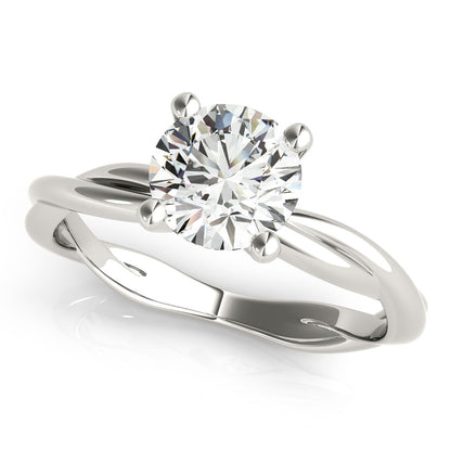 Twisted Lab-Created Diamond Vine Solitaire Ring (1.00 ct.)