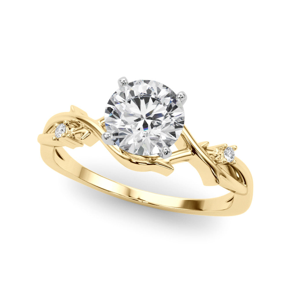 Hazel - Round Lab-Created Diamond Engagement Ring