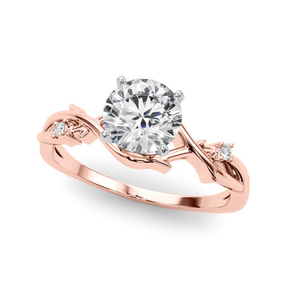 Hazel - Round Lab-Created Diamond Engagement Ring