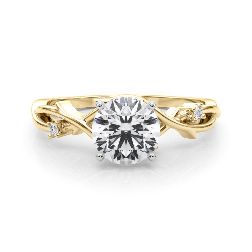 Hazel - Round Lab-Created Diamond Engagement Ring