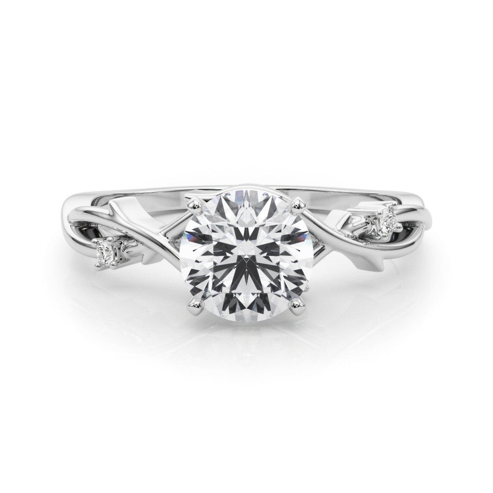 Hazel - Round Lab-Created Diamond Engagement Ring