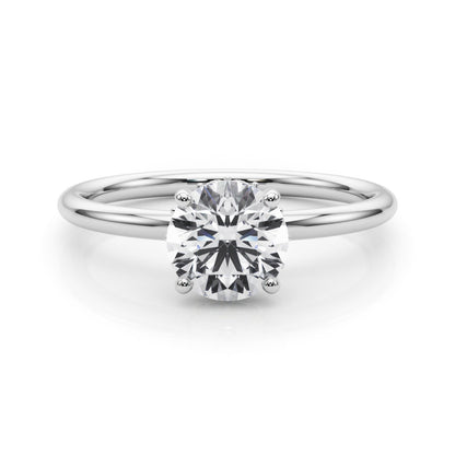 Emery Lab-Created Diamond Hidden Halo Solitaire Ring