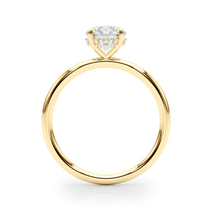 Emery Lab-Created Diamond Hidden Halo Solitaire Ring