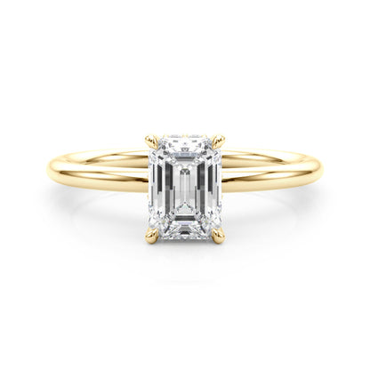 Vera Lab-Created Hidden Halo Diamond Solitaire Engagement Ring (1.10 ct.)