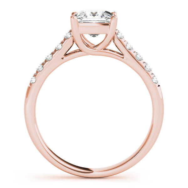 Princess Cut Lab-Created Diamond Single Row Engagement Ring (1.25 ct. tw.)