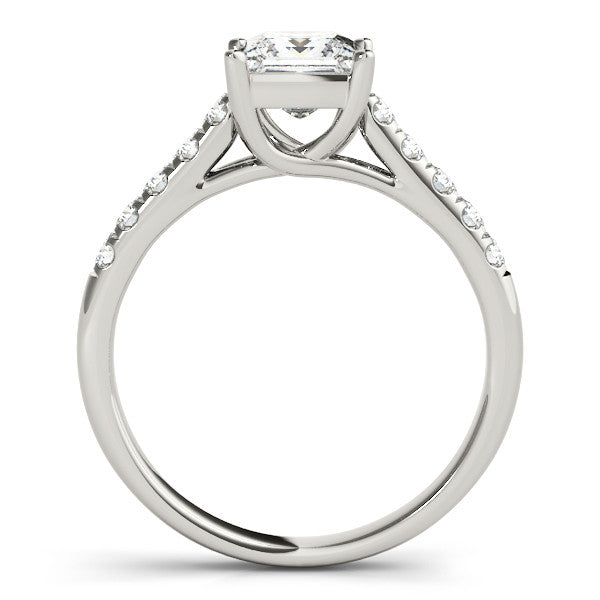 Princess Cut Lab-Created Diamond Single Row Engagement Ring (1.25 ct. tw.)