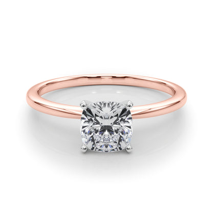 Cushion Cut Lab-Created Diamond Solitaire Engagement Ring (1.00 ct.)