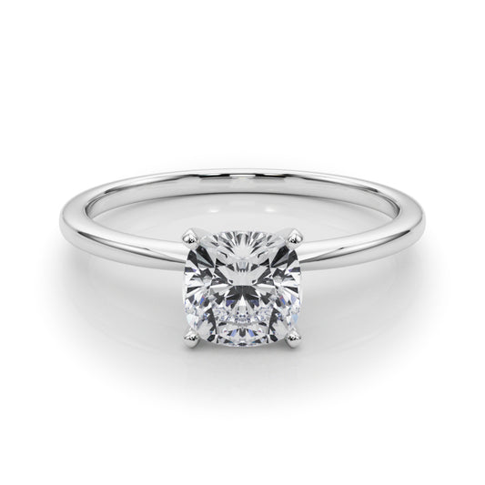 Cushion Cut Lab-Created Diamond Solitaire Engagement Ring (1.00 ct.)