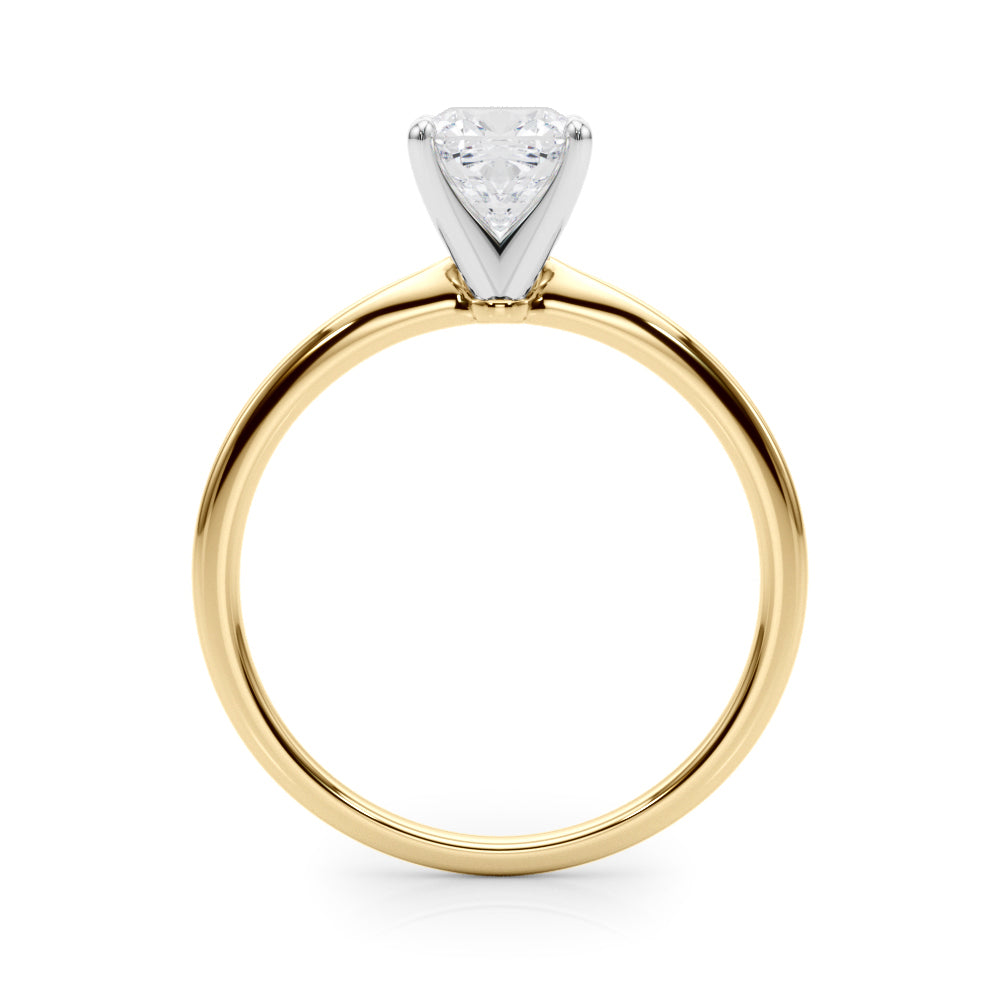 Cushion Cut Lab-Created Diamond Solitaire Engagement Ring (1.00 ct.)