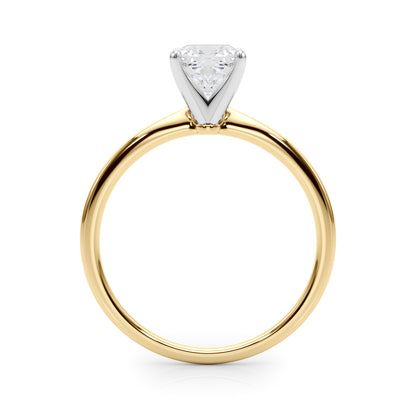 Cushion Cut Lab-Created Diamond Solitaire Engagement Ring (1.00 ct.)