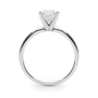 Princess Cut Rose Lab-Created Diamond Solitaire Engagement Ring (1.00 ct.)