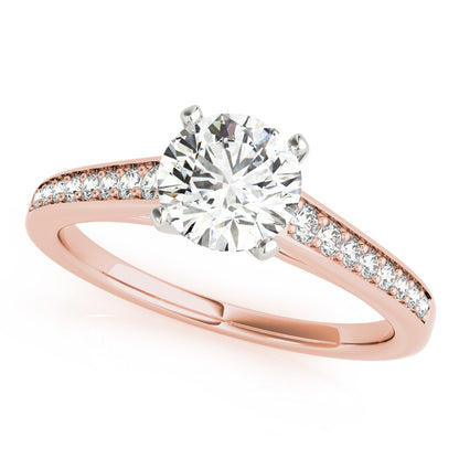 Rose Lab-Created Diamond Single Row Ring (1.17 ct. tw.)