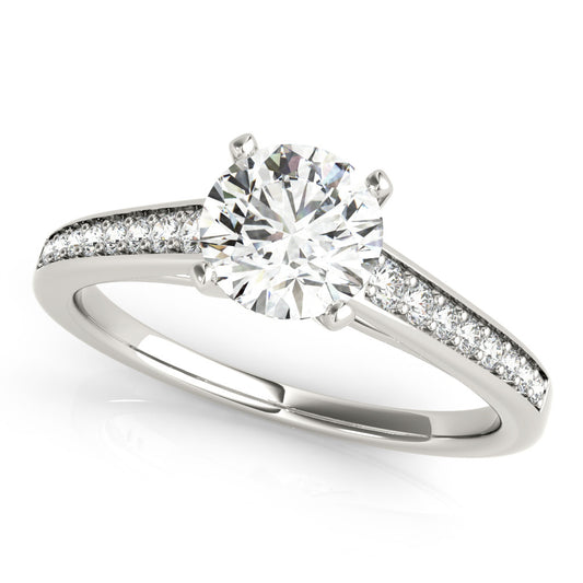 Rose Lab-Created Diamond Single Row Ring (1.17 ct. tw.)