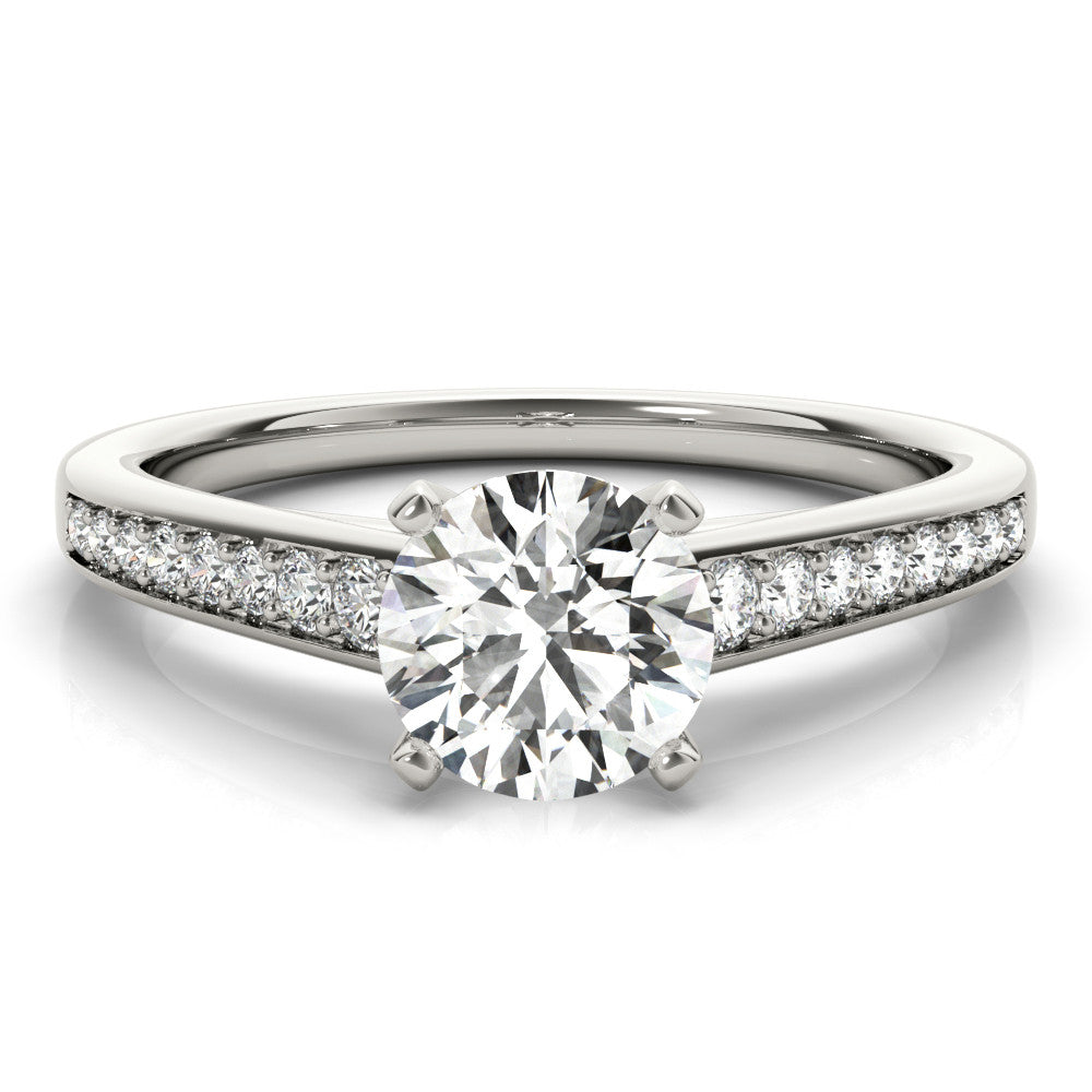 Rose Lab-Created Diamond Single Row Ring (1.17 ct. tw.)