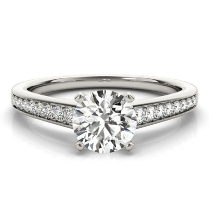 Rose Lab-Created Diamond Single Row Ring (1.17 ct. tw.)