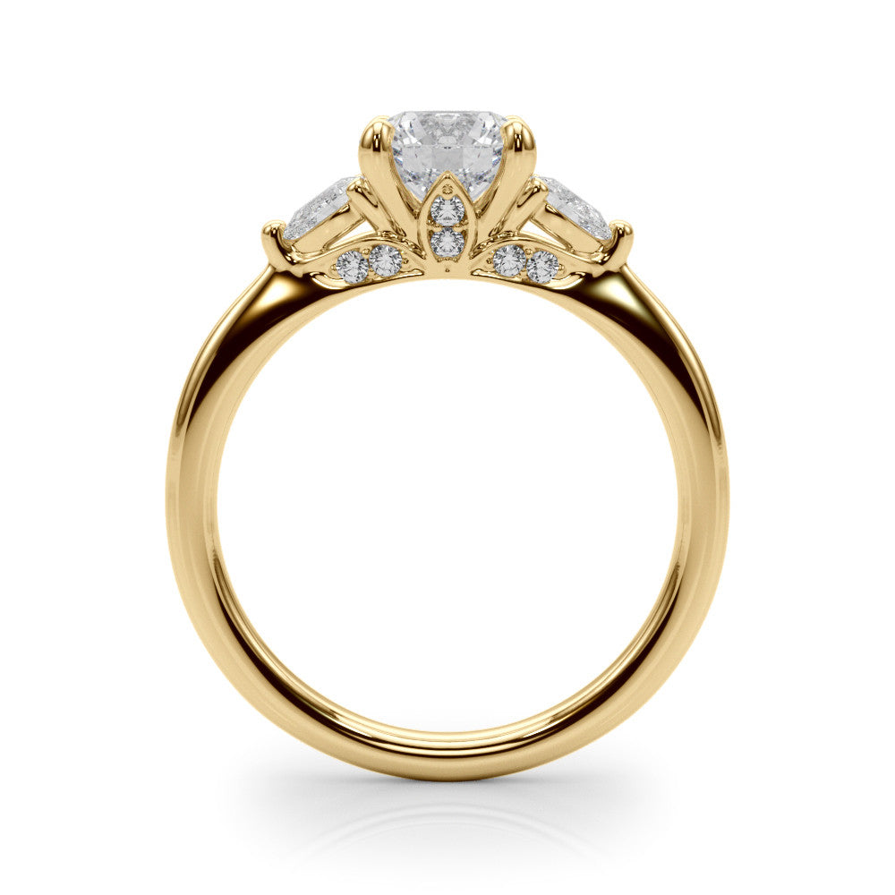 Lab-Created Diamond Three Stone Engagement Ring (1.17 ct. tw.)