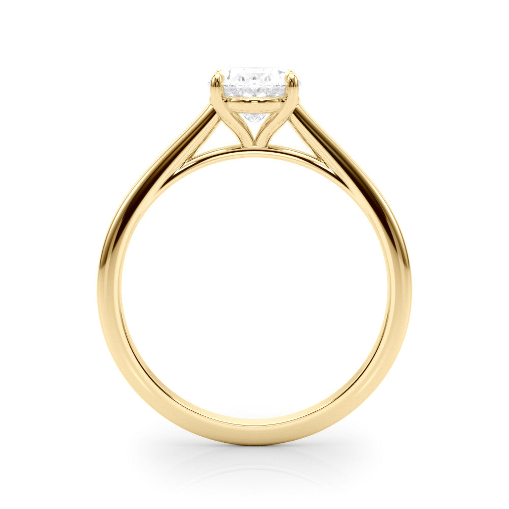 Oval Cut Lab-Created Diamond Solitaire Engagement Ring (1.00 ct. tw.)