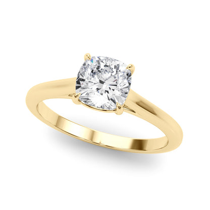 Cushion Cut Lab-Created Diamond Solitaire Engagement Ring (1.00 ct.)