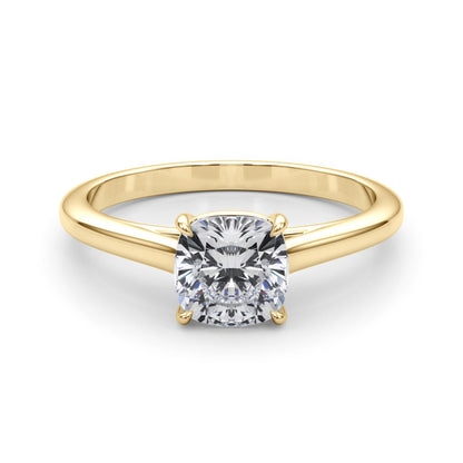 Cushion Cut Lab-Created Diamond Solitaire Engagement Ring (1.00 ct.)