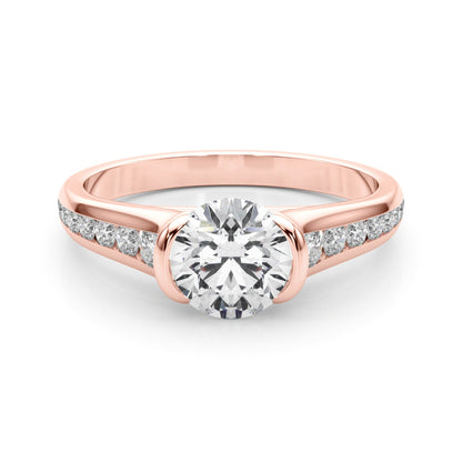 Half bezel Single Row Lab-Created Diamond Ring (1.33 ct. tw.)