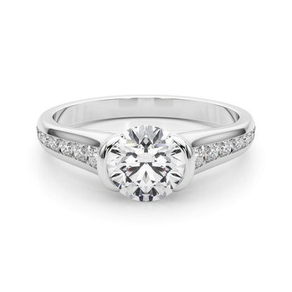 Half bezel Single Row Lab-Created Diamond Ring (1.33 ct. tw.)