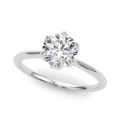 Willow Lab-Created Diamond Solitaire Ring