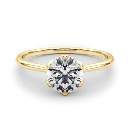 Willow Lab-Created Diamond Solitaire Ring