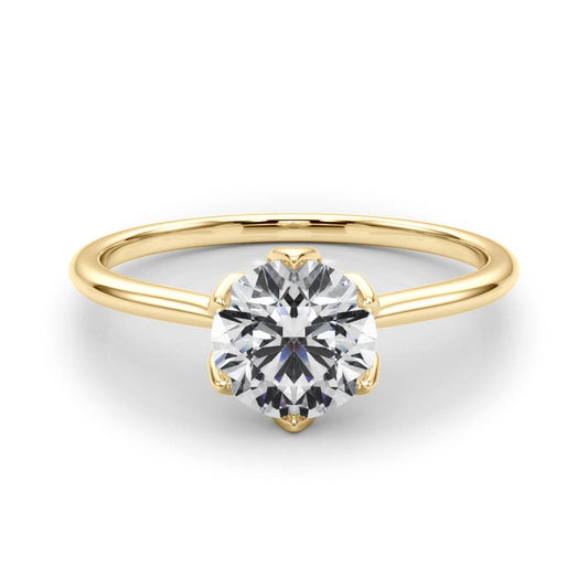 Willow Lab-Created Diamond Solitaire Ring