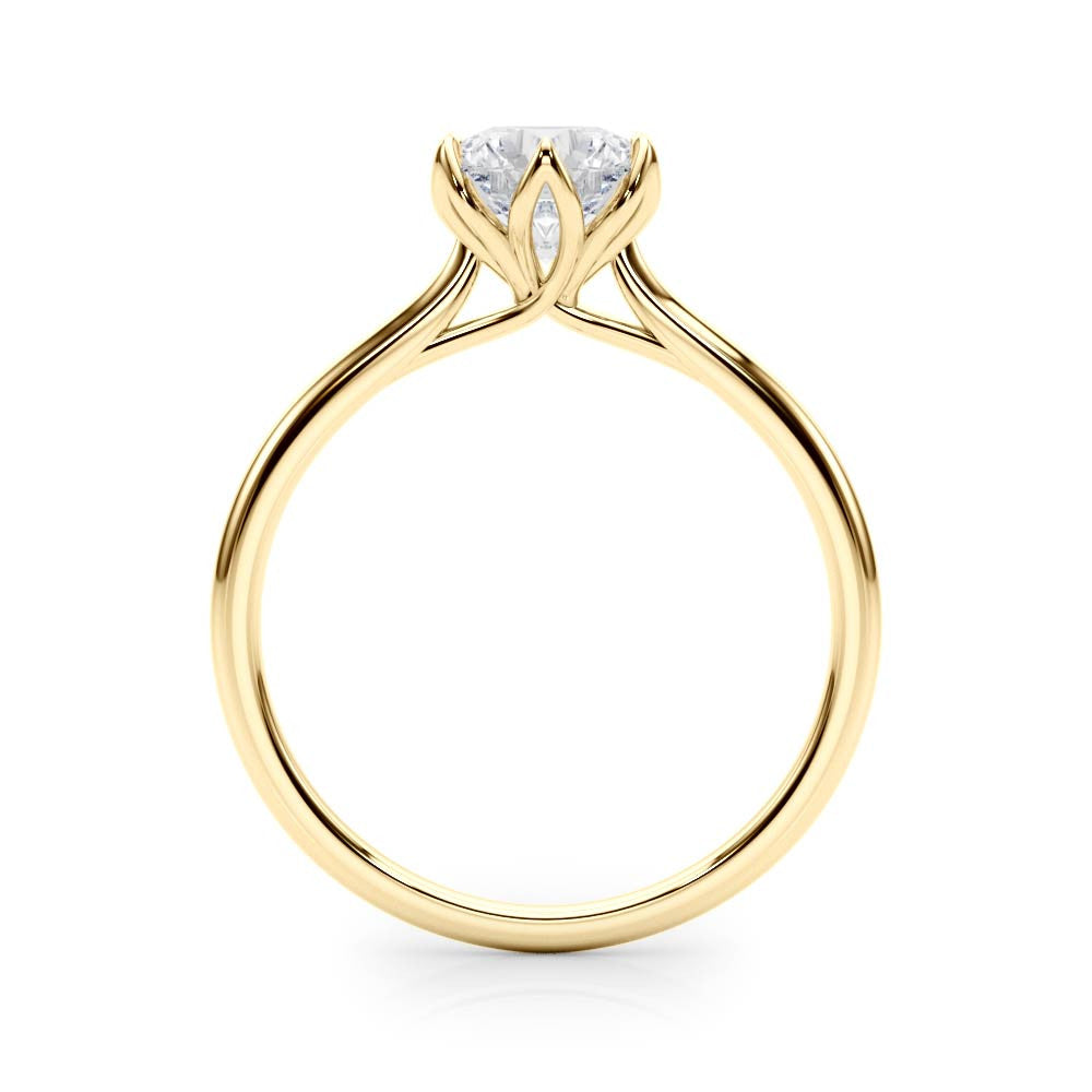 Willow Lab-Created Diamond Solitaire Ring