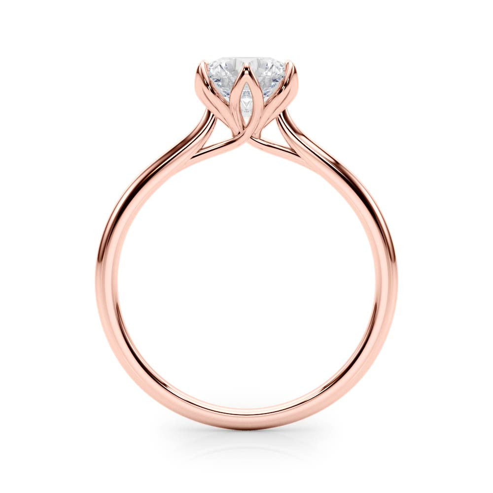 Willow Lab-Created Diamond Solitaire Ring