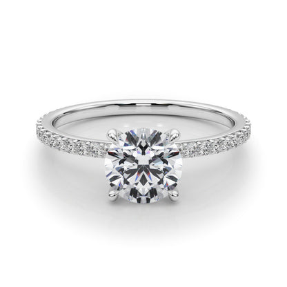 Elise Lab-Created Diamond Hidden Halo Engagement Ring (1.31 ct. tw.)