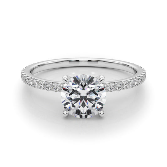 Elise Lab-Created Diamond Hidden Halo Engagement Ring (1.31 ct. tw.)