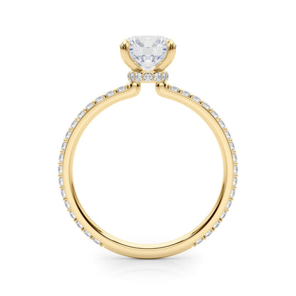 Elise Lab-Created Diamond Hidden Halo Engagement Ring (1.31 ct. tw.)